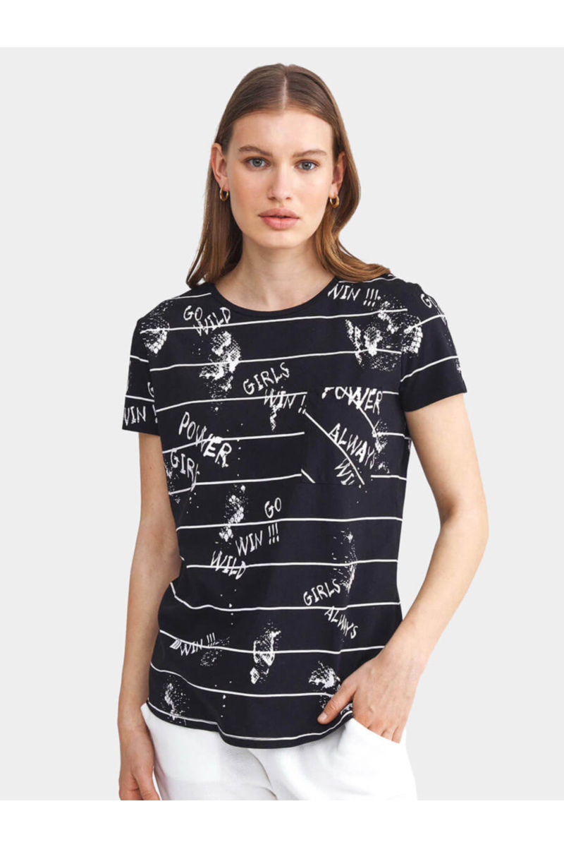 Дамска тениска 601687-09 INDIGO Fashion