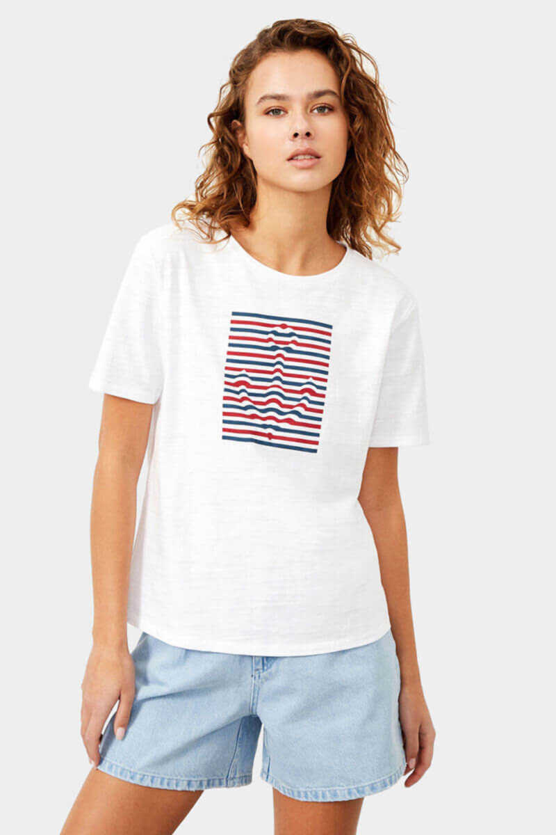 Дамска тениска 602126-20 INDIGO Fashion A
