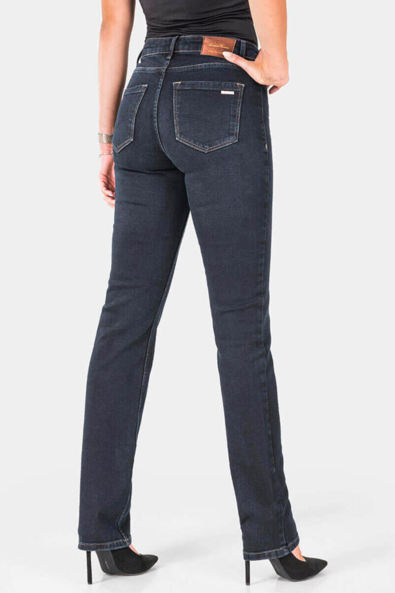 Прави дамски дънки Lady-XL 6486 INDIGO Fashion B