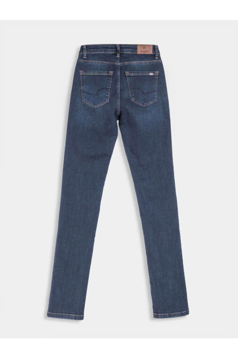 Прави дамски дънки Kelly 6515-78 INDIGO Fashion