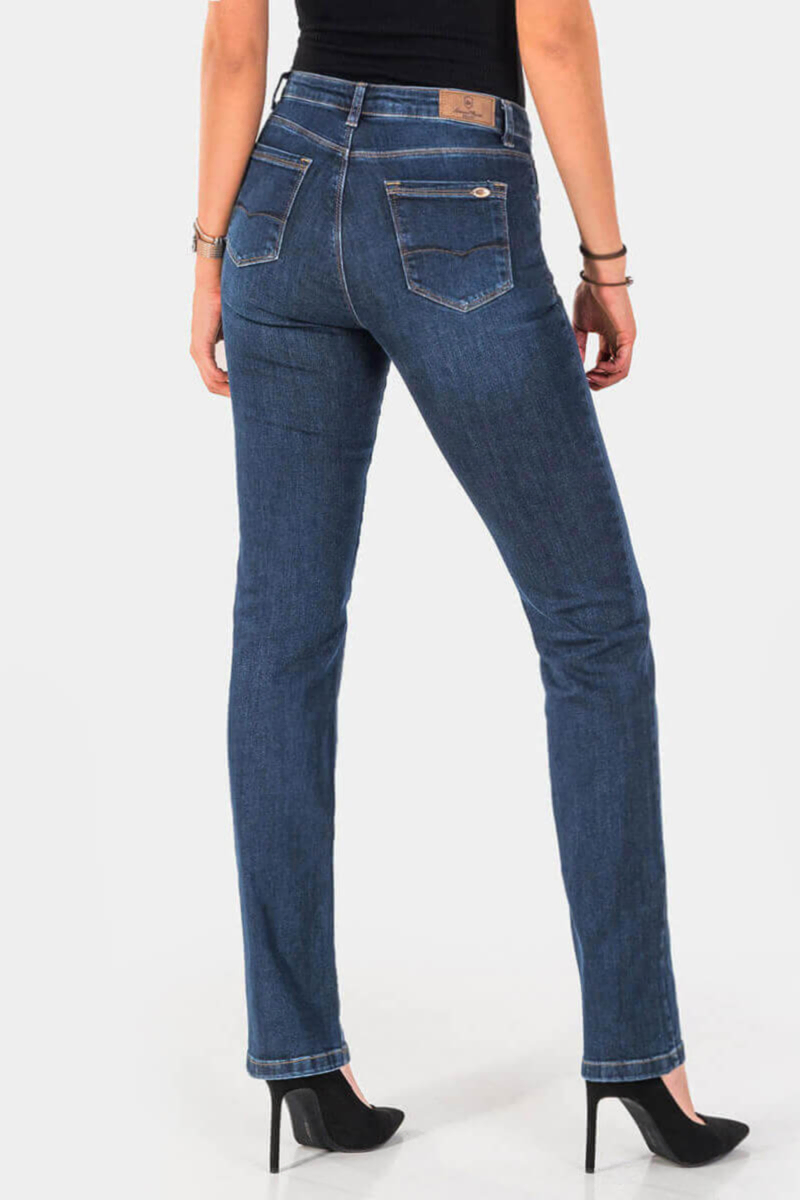 Прави дамски дънки Kelly 6515-78 INDIGO Fashion B