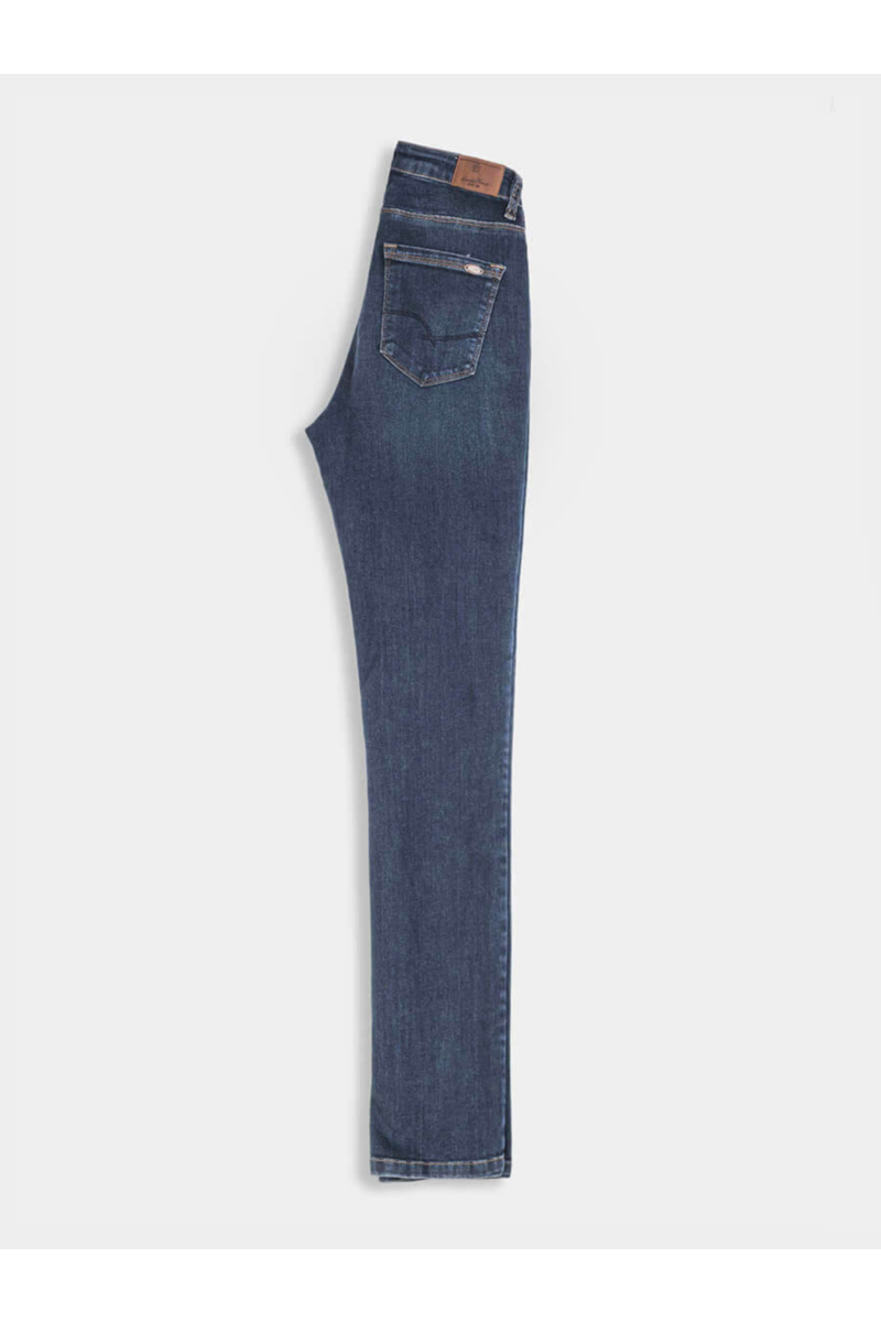 Прави дамски дънки Kelly 6515-78 INDIGO Fashion
