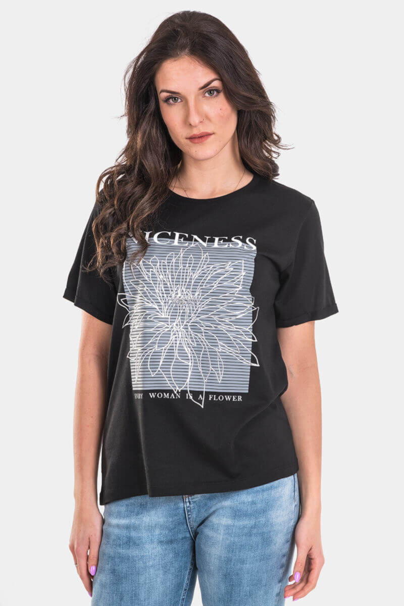 Дамска тениска 7807-09 INDIGO Fashion