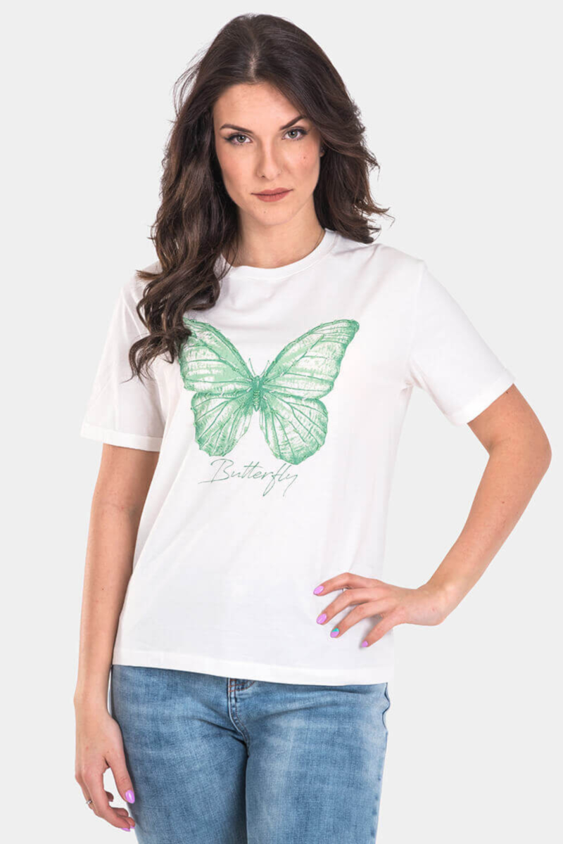 Дамска тениска 7861-05 INDIGO Fashion