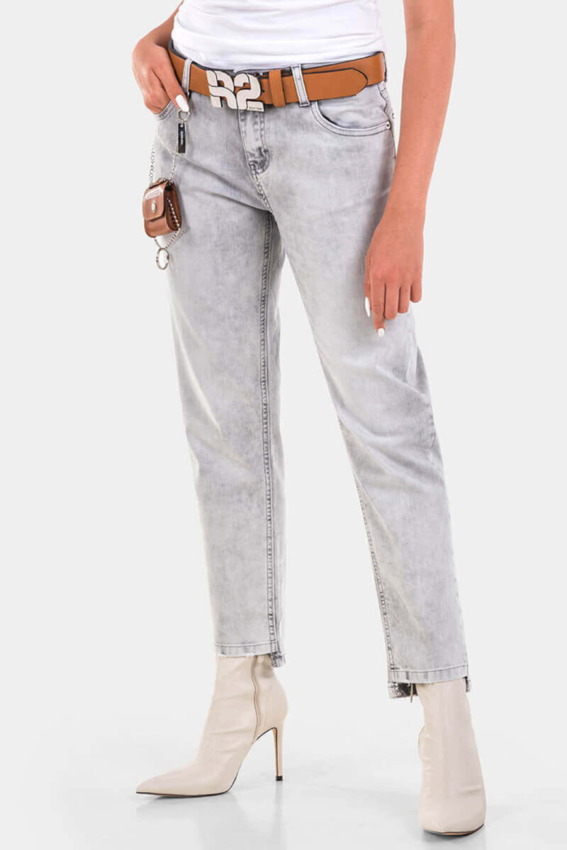 Бойфренд дамски дънки 6072-82 INDIGO Fashion