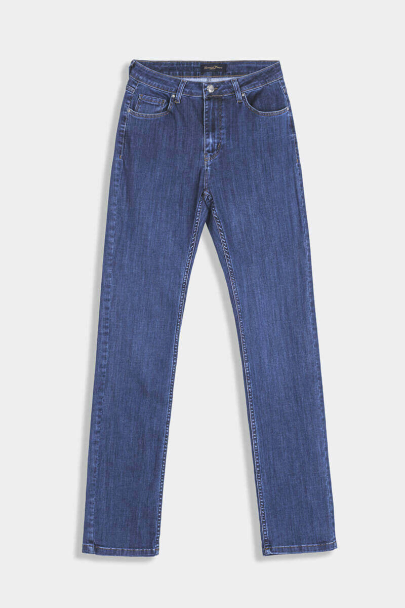 Прави дамски дънки 5253 INDIGO Fashion B