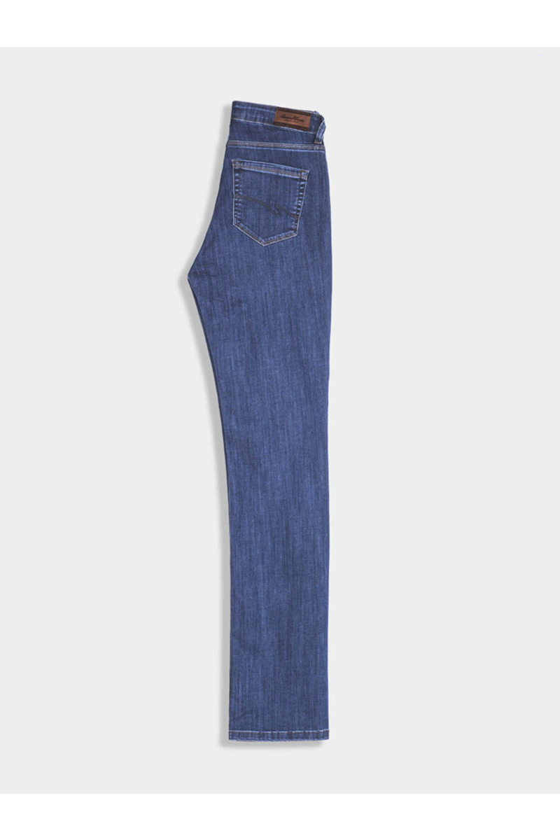 Прави дамски дънки 5253 INDIGO Fashion