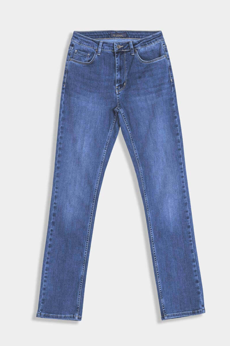 Класически дамски дънки 5766  INDIGO Fashion B