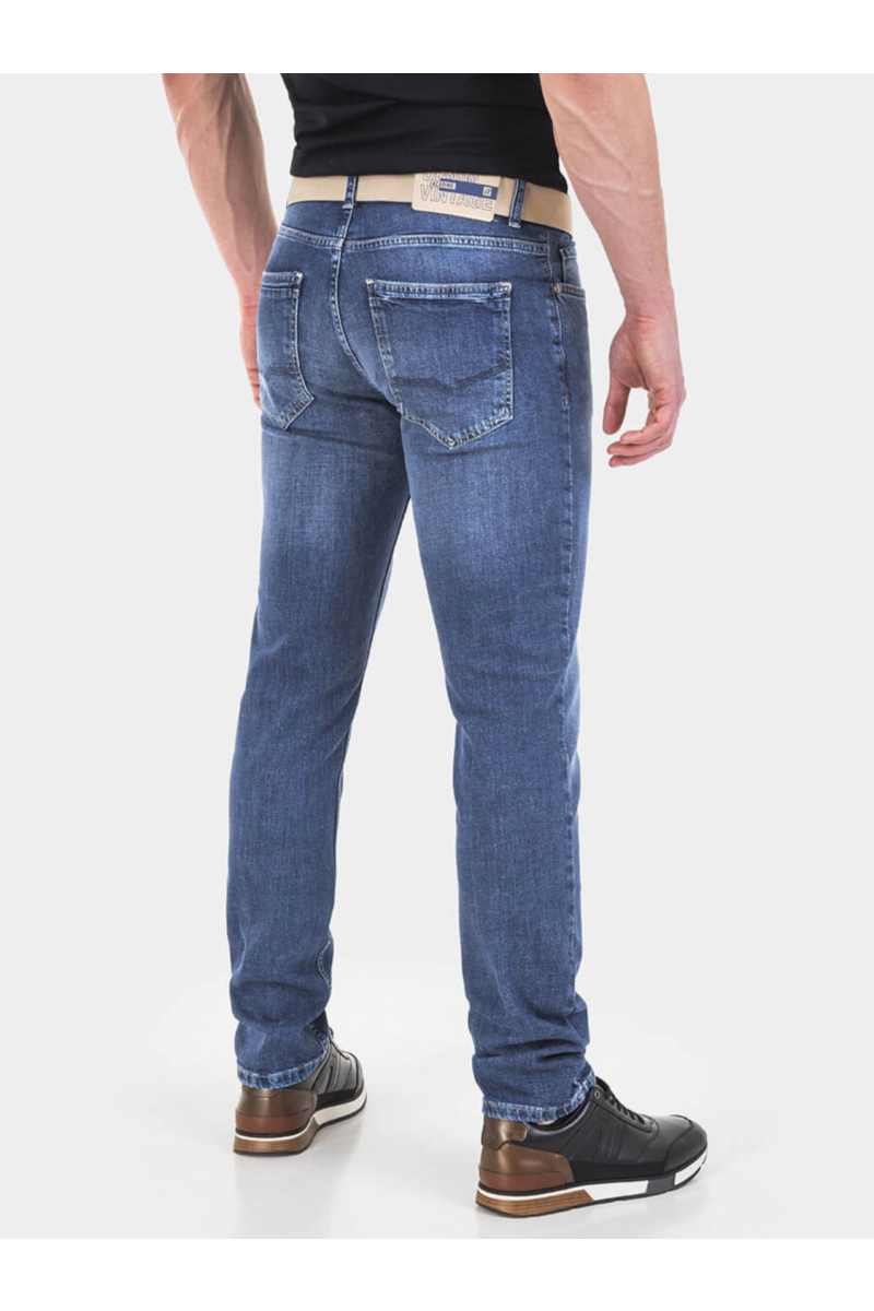 Прави мъжки дънки Paul 6230  INDIGO Fashion
