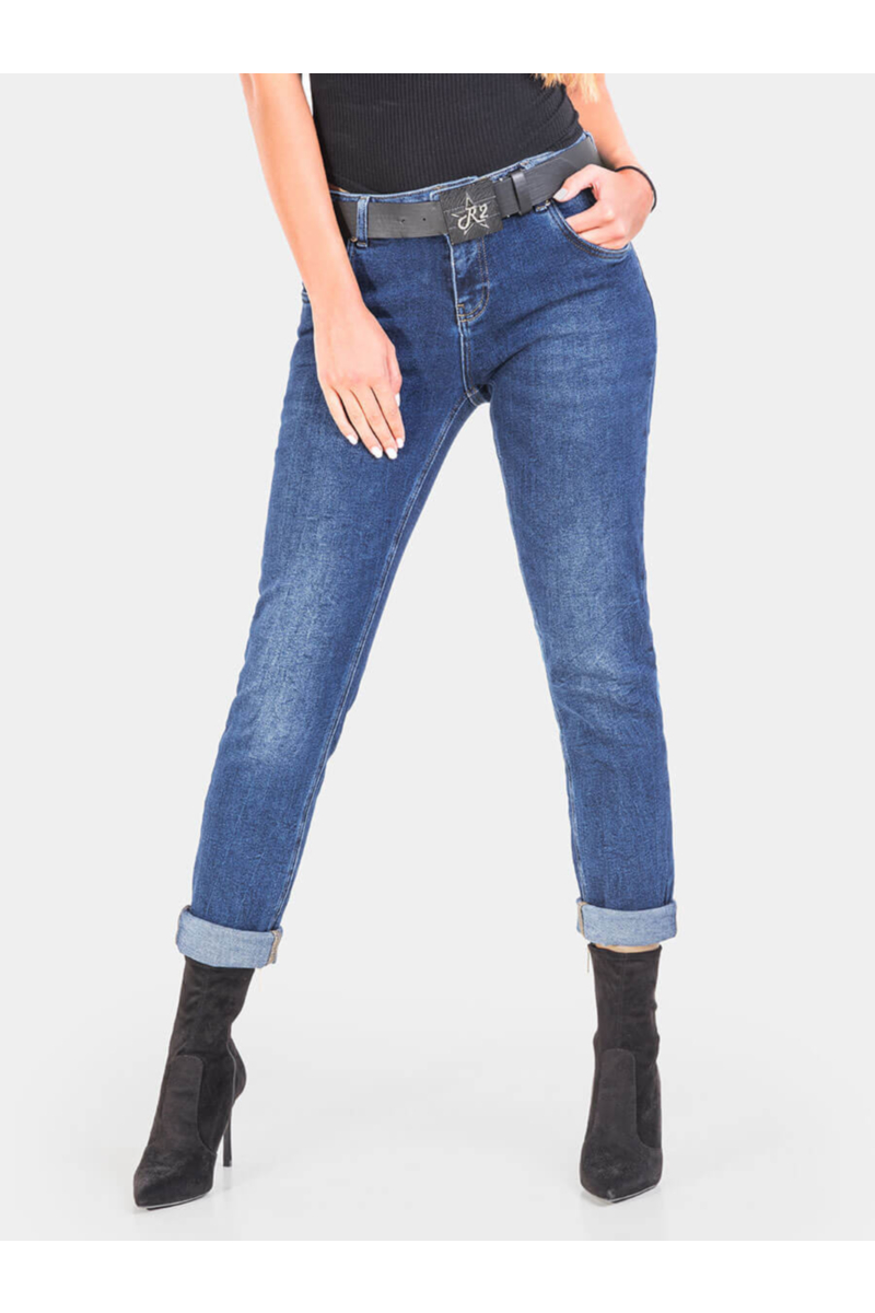 Бойфренд дамски дънки 6149 | INDIGO Fashion
