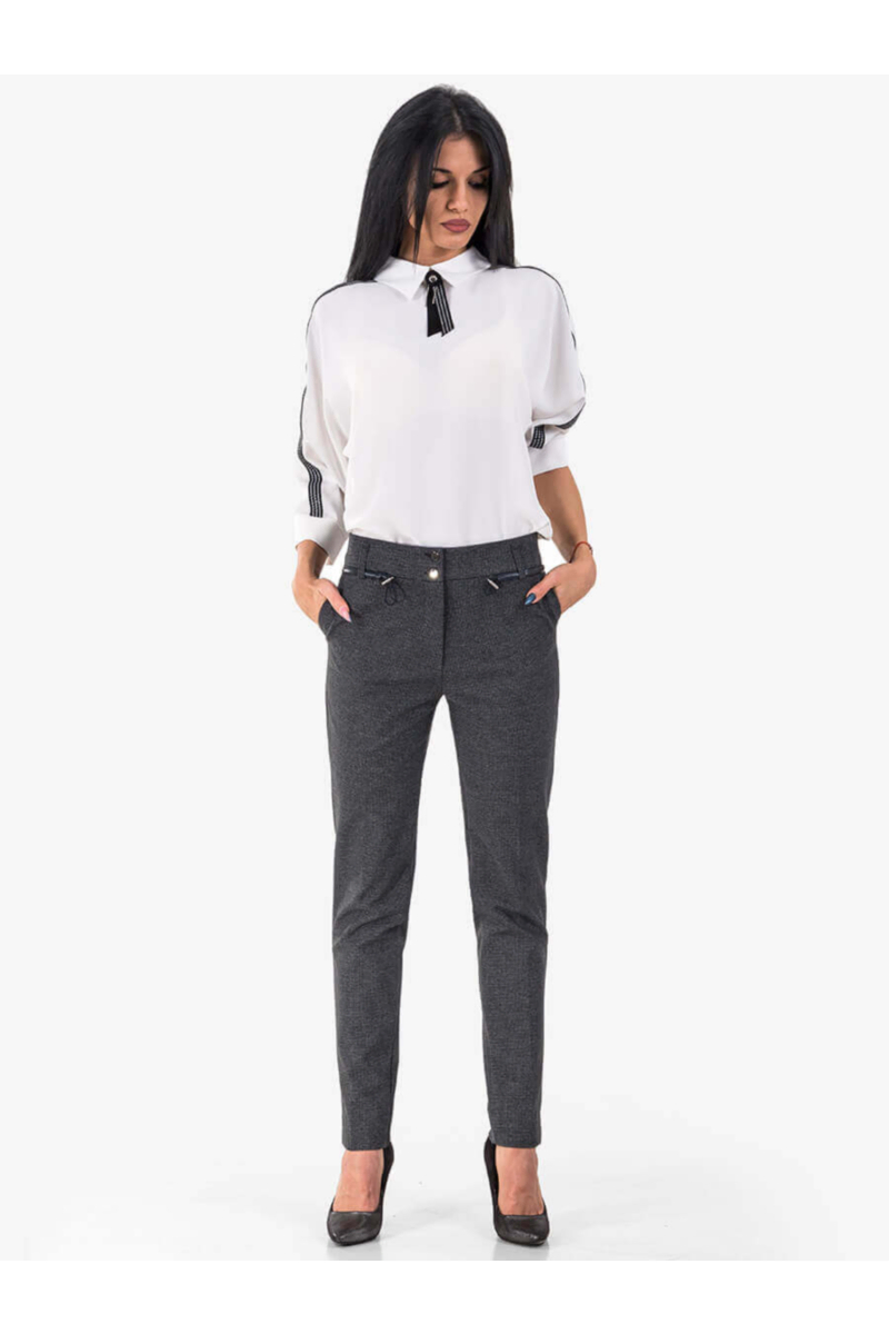 Дамски елегантен панталон 8959 INDIGO Fashion