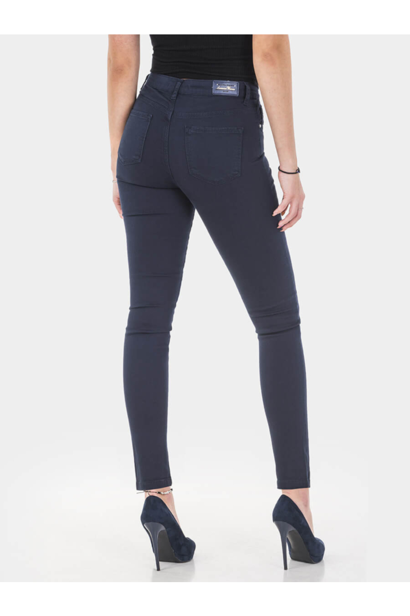 Слим фит дамски дънки 5224-18 INDIGO Fashion 