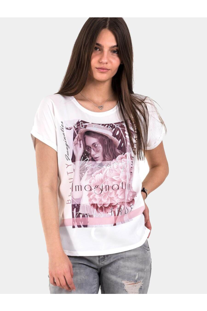 Дамска блуза 7143-27 INDIGO Fashion