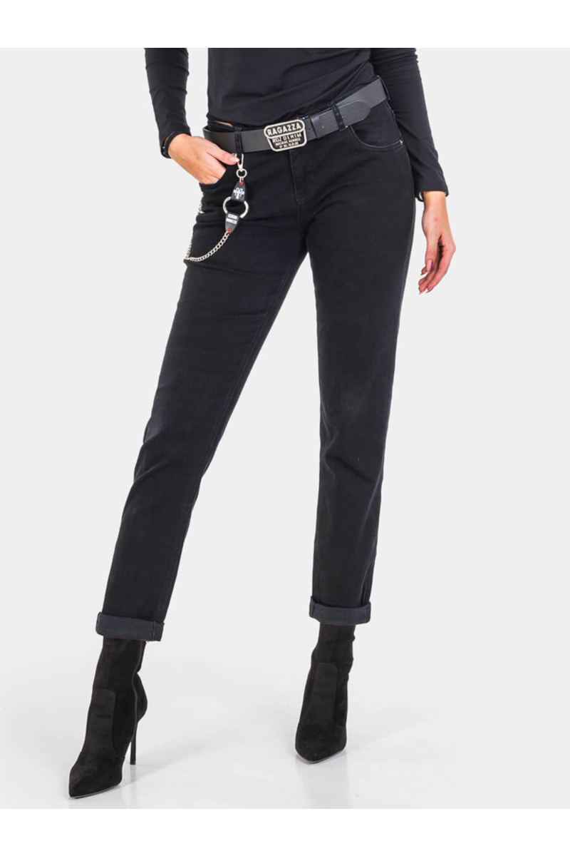 Бойфренд дамски дънки 6145 INDIGO Fashion