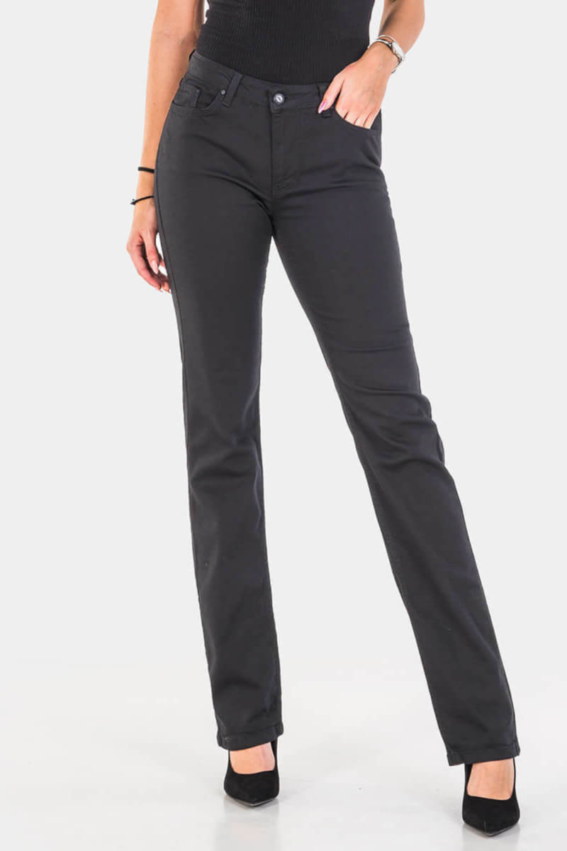 Прави дамски дънки 5264 INDIGO Fashion