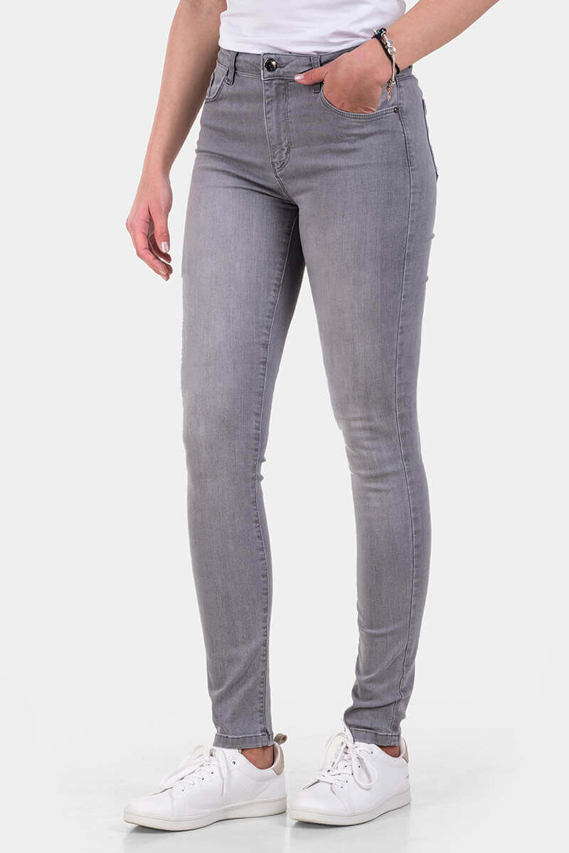 Слим фит дамски дънки 5804 INDIGO Fashion