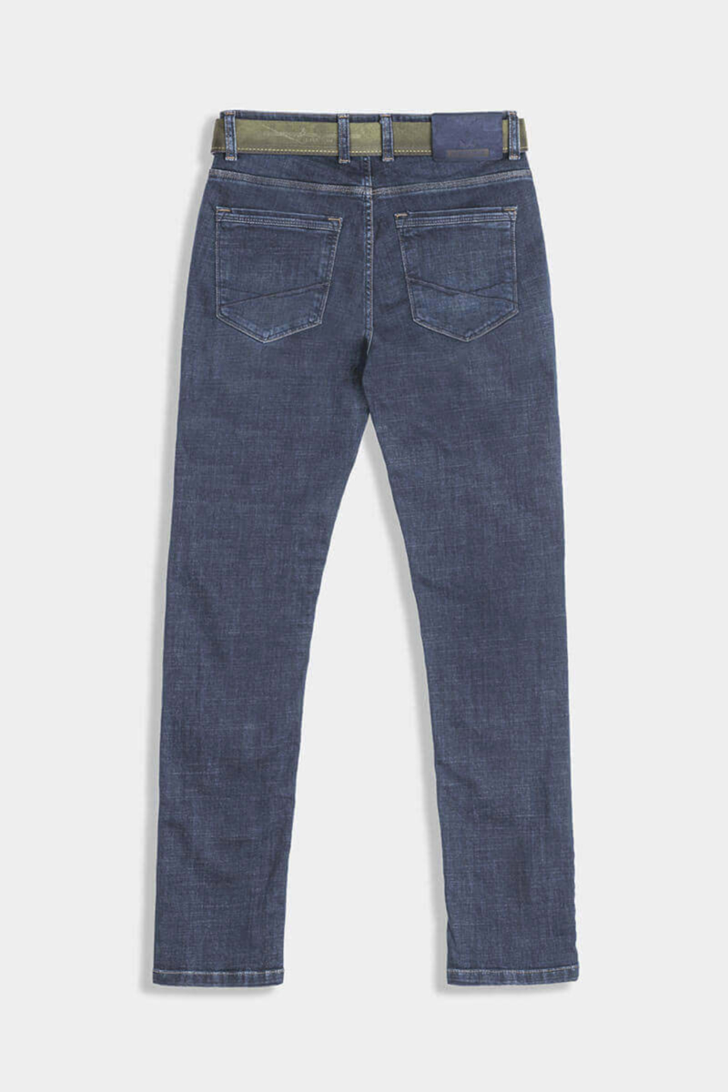 Слим фит мъжки дънки 6030 INDIGO Fashion B