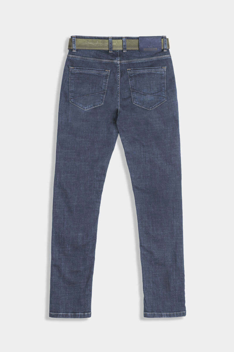 Слим фит мъжки дънки 6030 INDIGO Fashion B