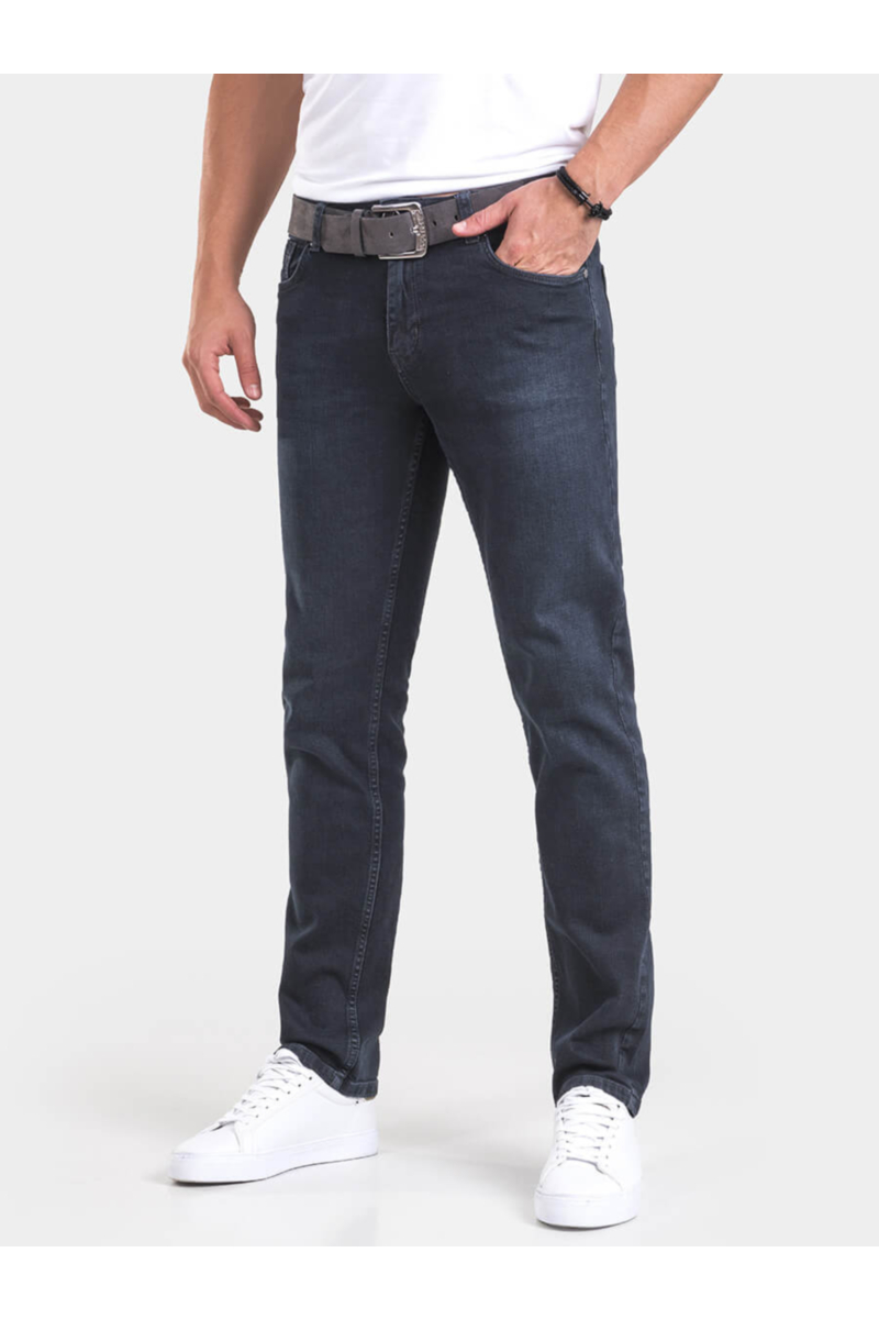 Прави мъжки дънки 6259 INDIGO Fashion