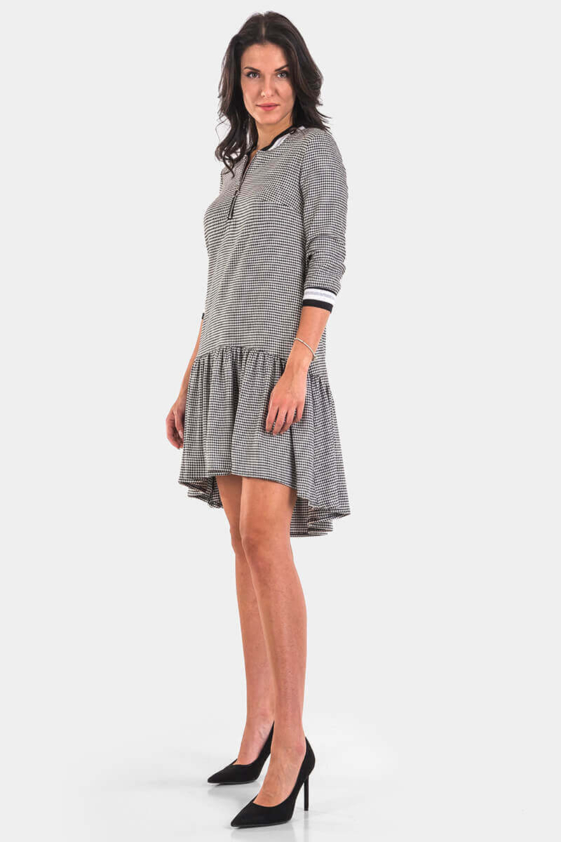 Рокля десен пипи 4121 INDIGO Fashion
