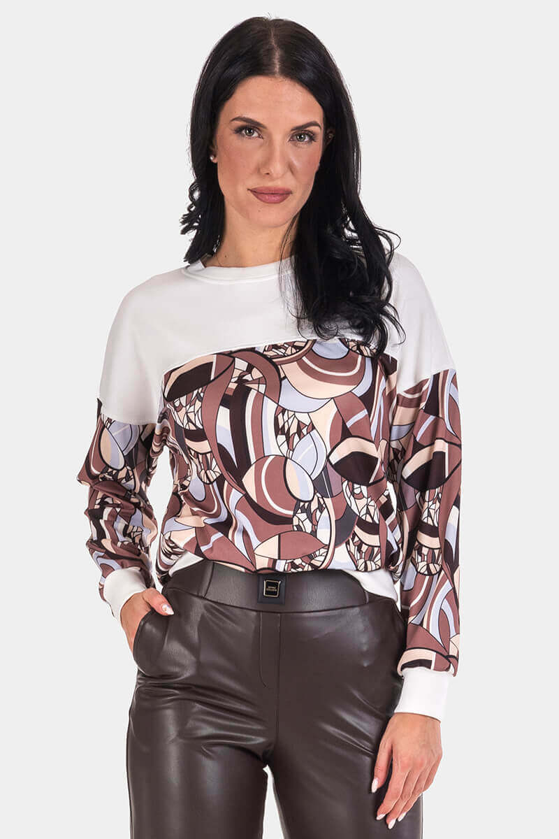 Дамска блуза с дълъг ръкав 31540-20 SERFA