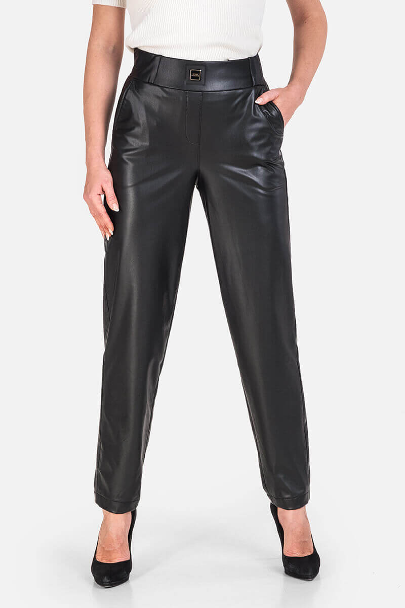 Дамски кожен панталон 8390-09 NEYMAZ