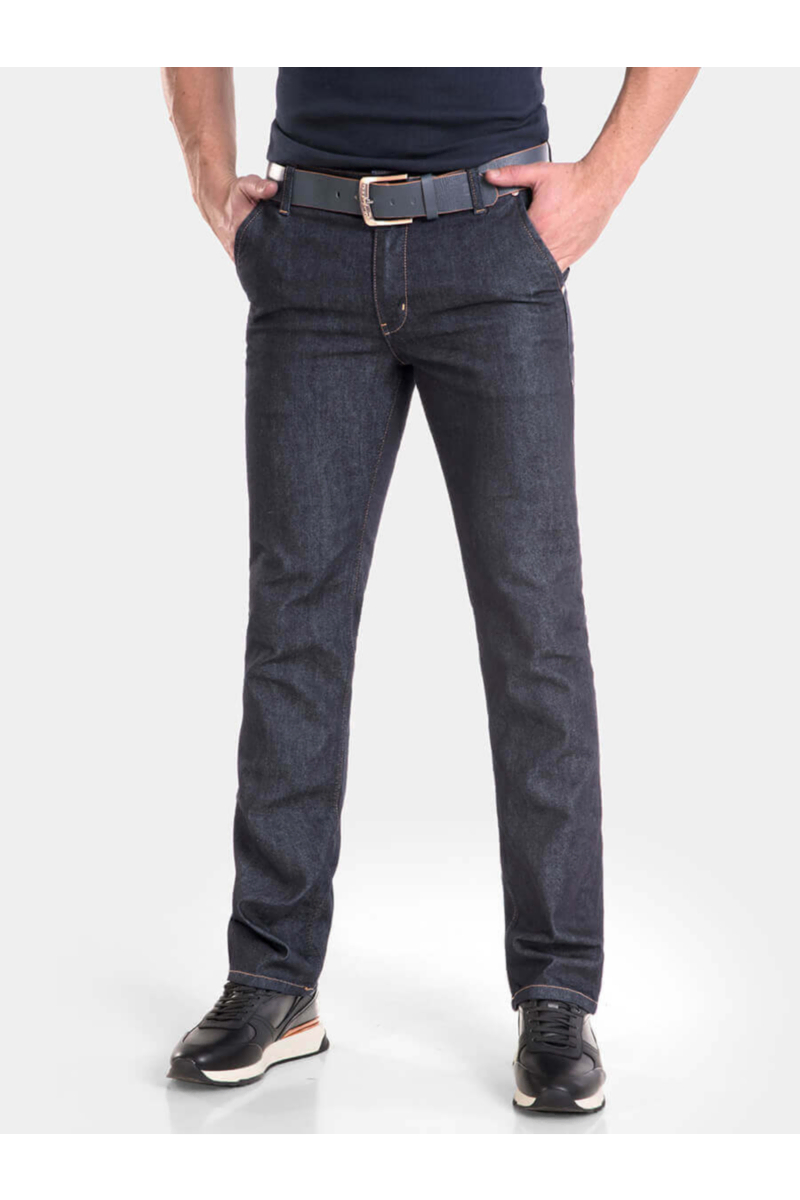 Прави мъжки дънки Ronney 5807 INDIGO Fashion