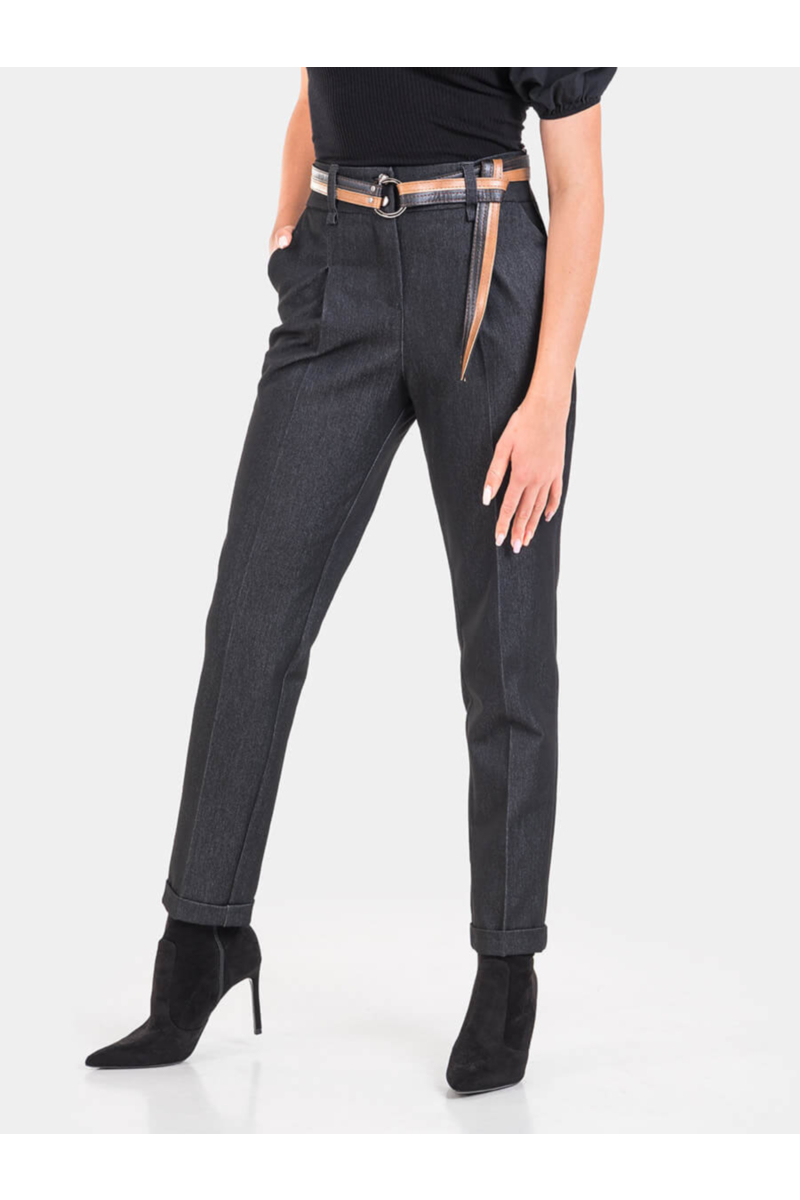 Елегантен дамски панталон 8950 INDIGO Fashion