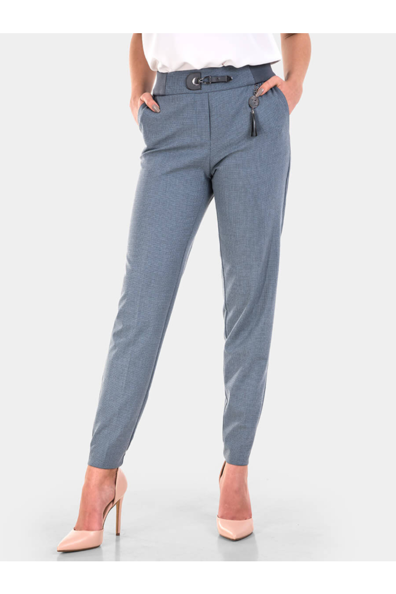 Елегантен дамски панталон B1262-08 INDIGO Fashion