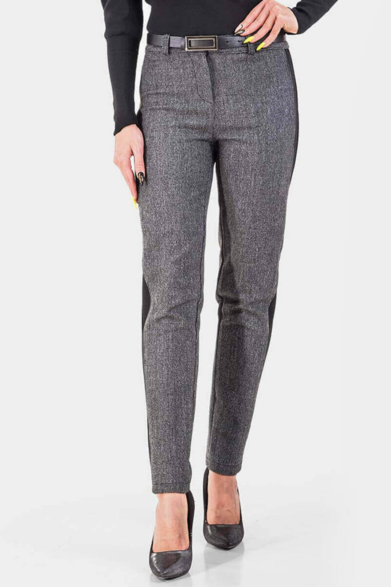 Сив слим фит дамски 3330 | INDIGO Fashion