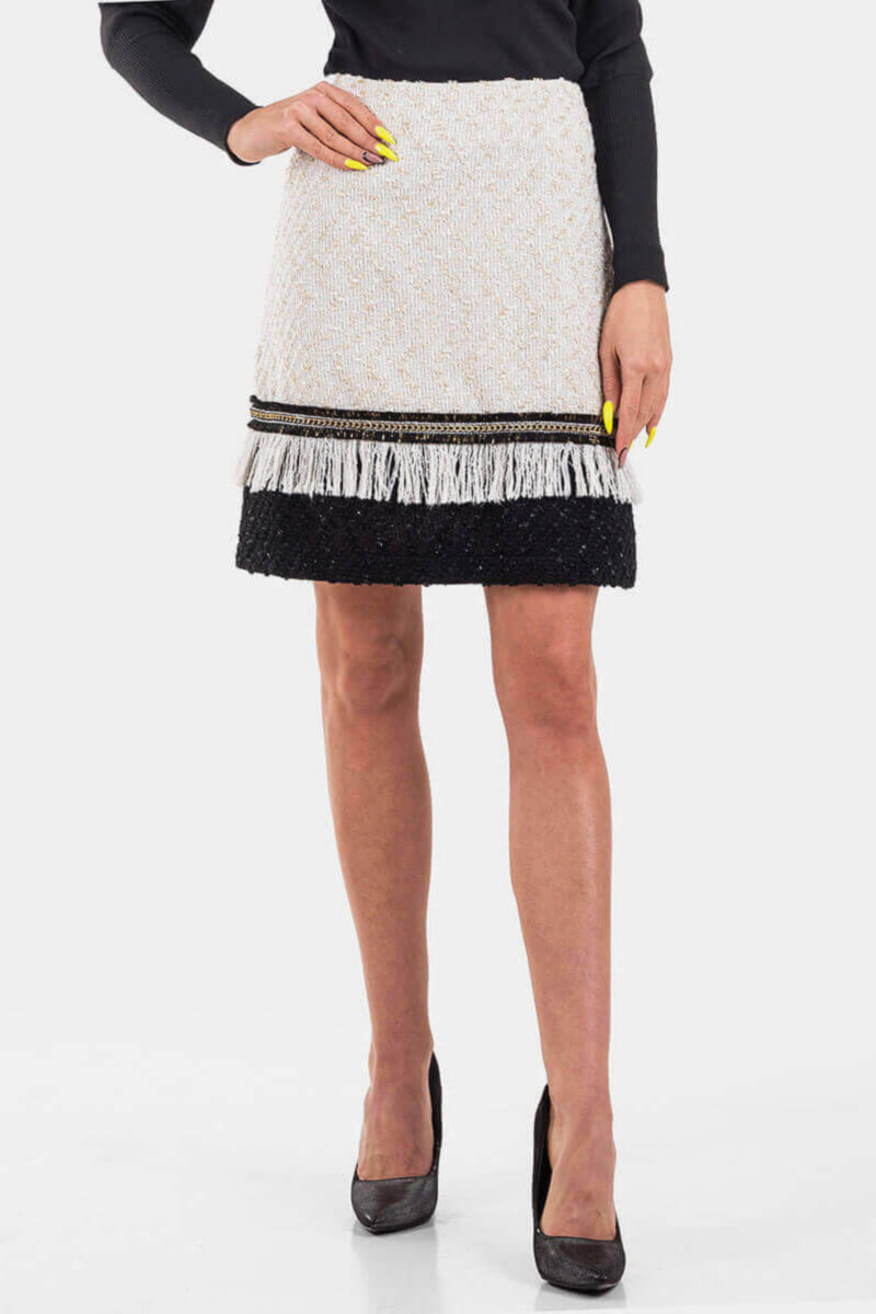 Елегантна пола 80381-01 INDIGO Fashion