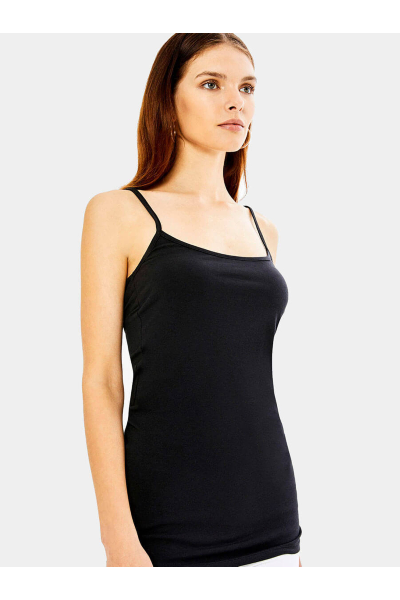 Дамски топ с тънки презрамки 601474 INDIGO Fashion