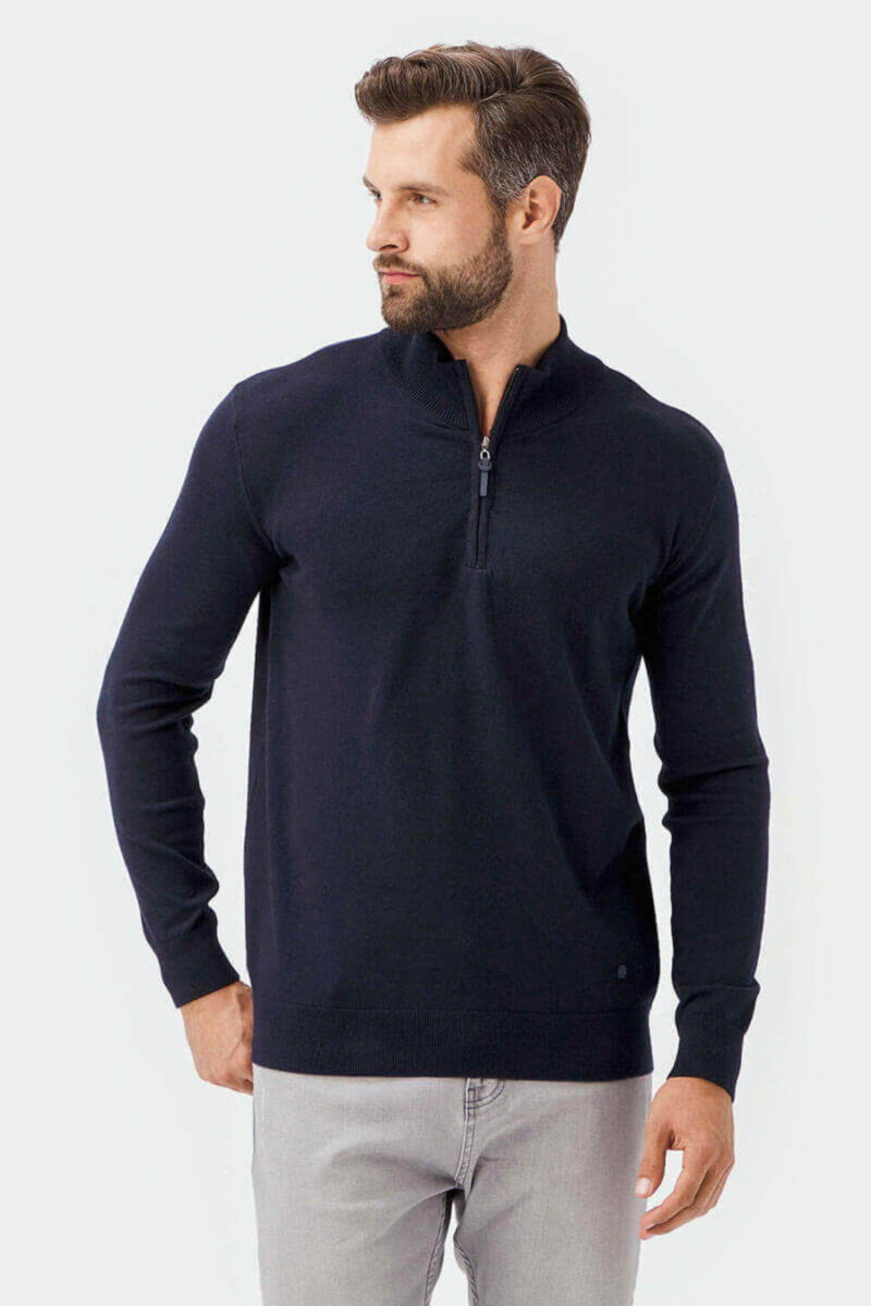 Мъжки пуловер 801574-18 INDIGO Fashion