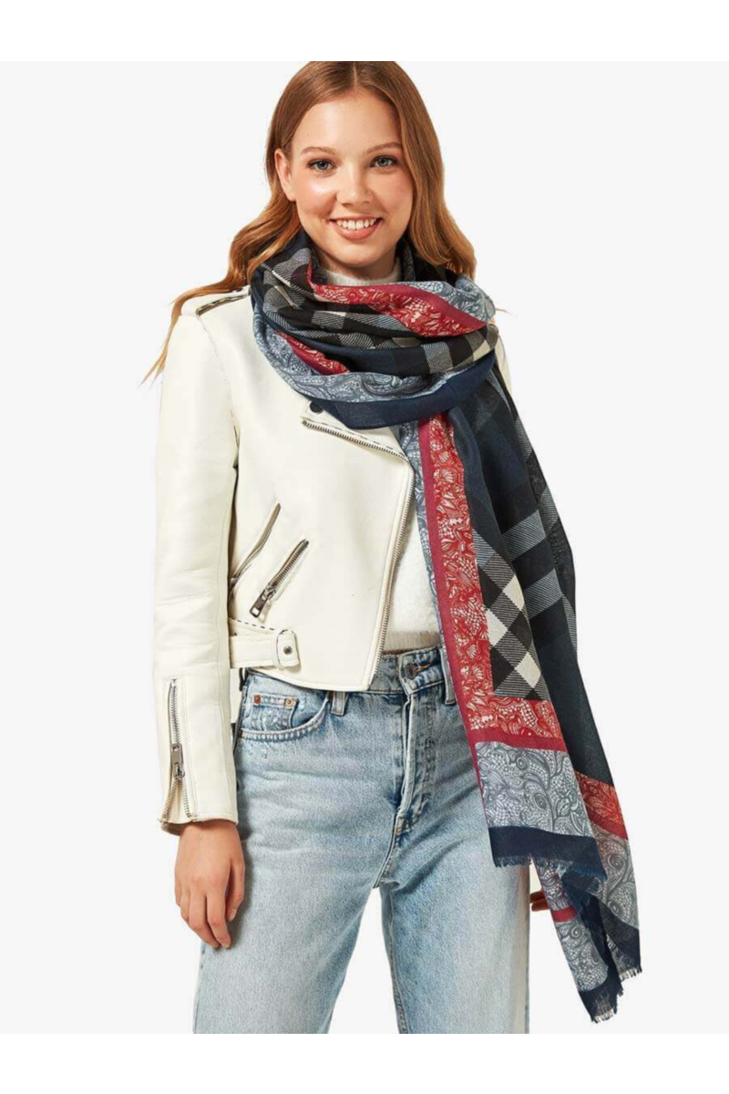 Дамски шал 12190-08 INDIGO Fashion