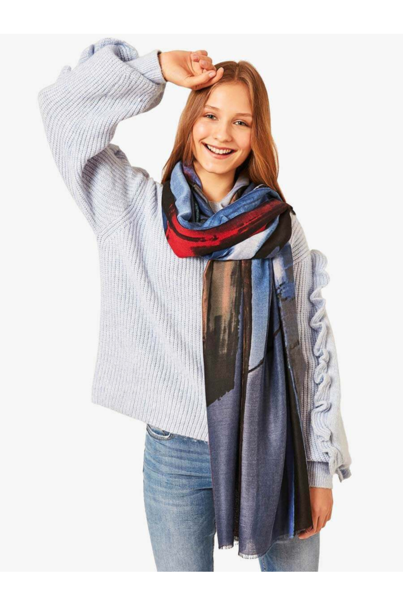 Дамски шал 12282-08 INDIGO Fashion