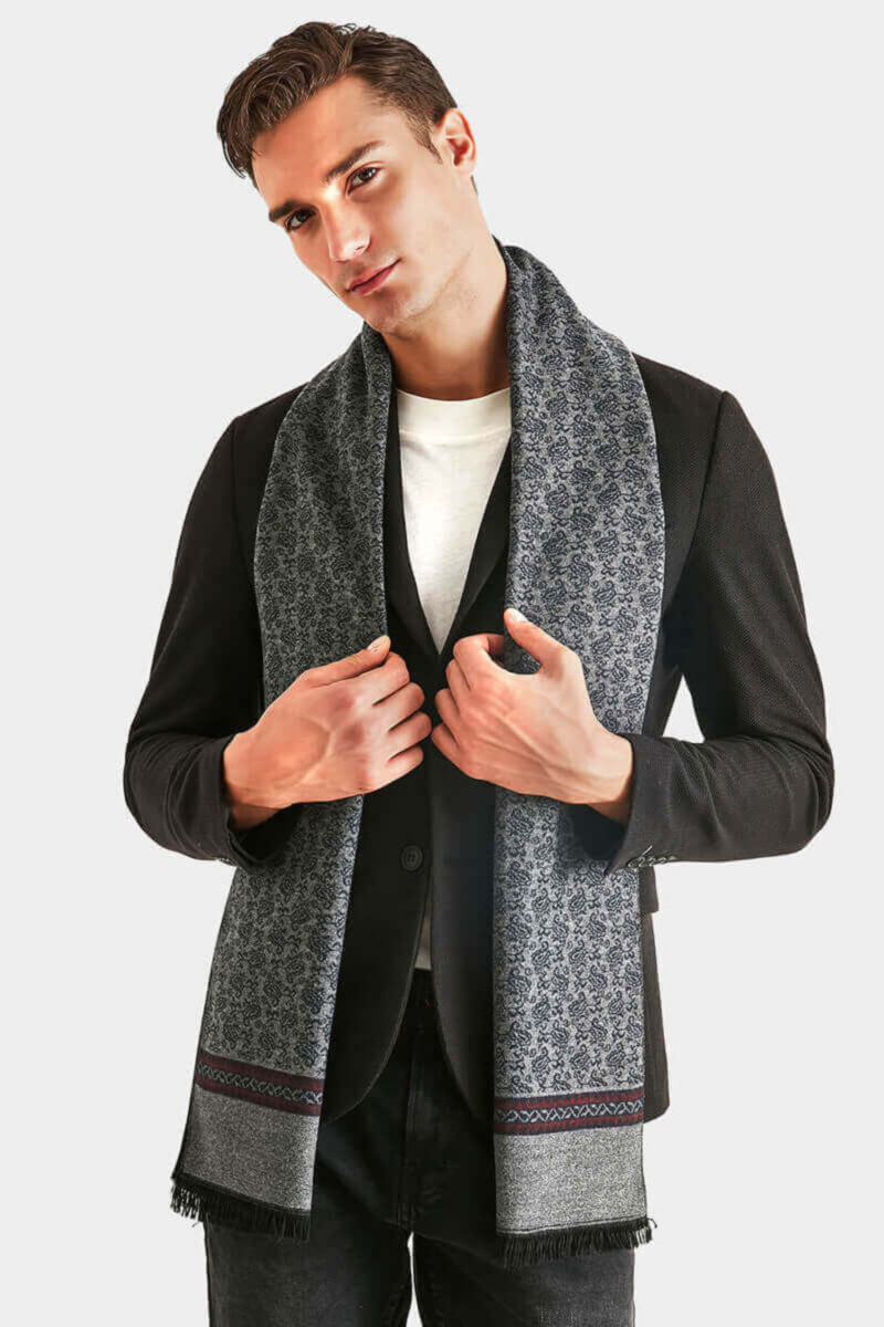 Мъжки шал 13406-18 INDIGO Fashion