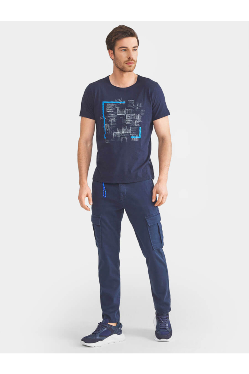 Мъжка тениска 501733-18 INDIGO Fashion