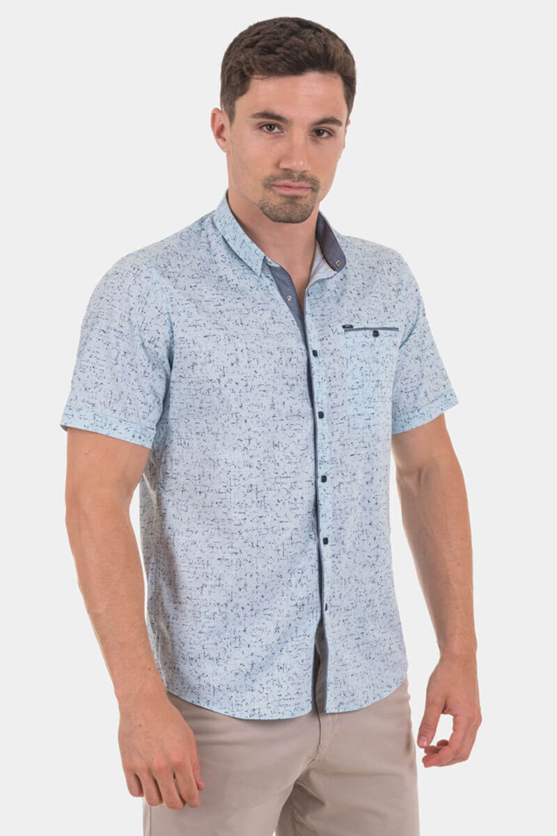 Мъжка риза 32653-17 INDIGO Fashion