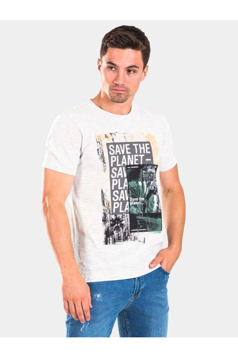 Мъжка тениска 35323-10 INDIGO Fashion A