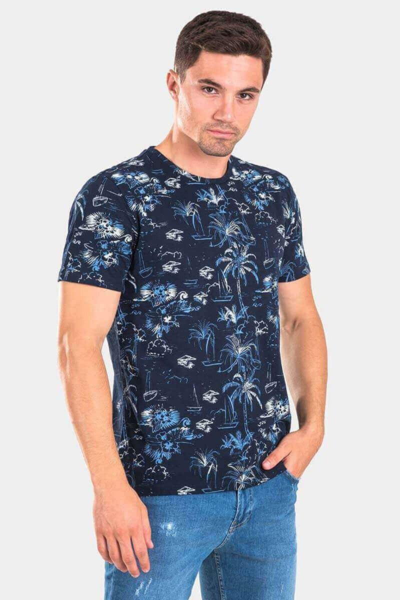 Мъжка тениска 35374-18  INDIGO Fashion