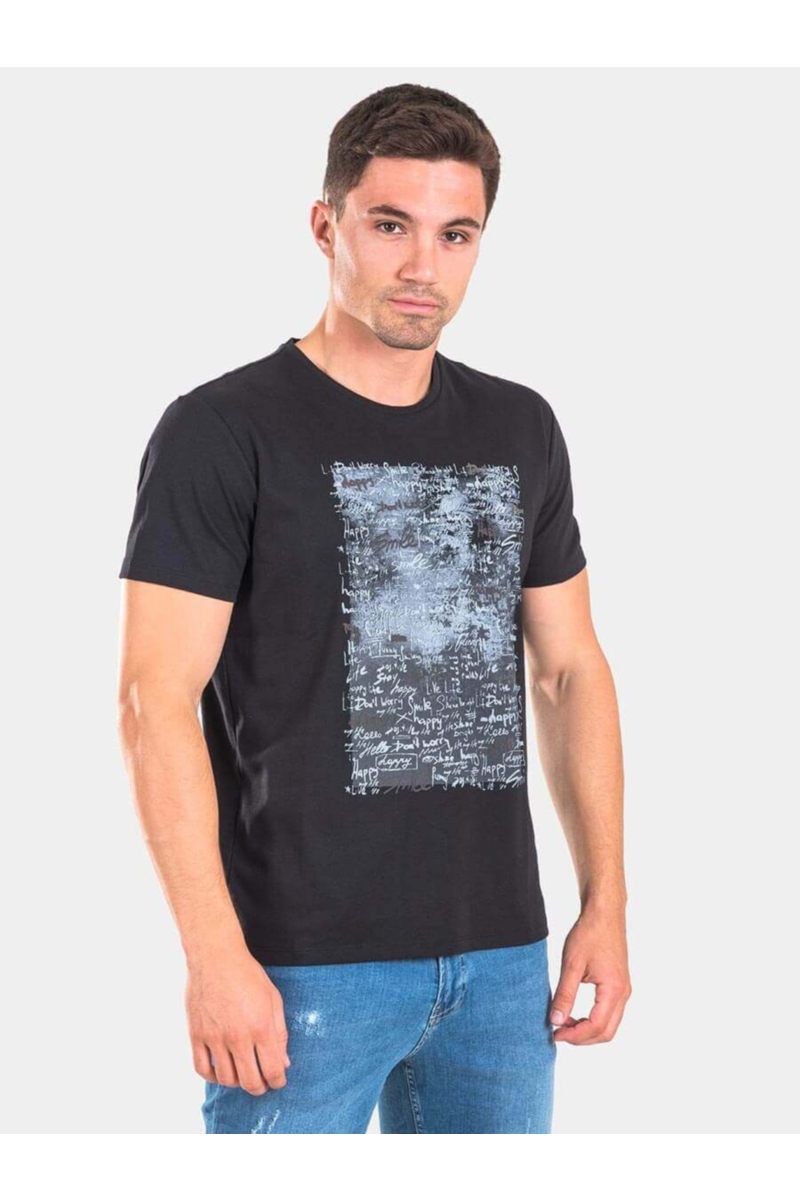 Мъжка тениска 35484-09 INDIGO Fashion