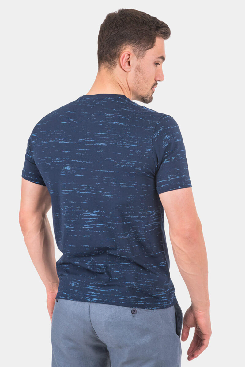 Мъжка тениска 35813-18 INDIGO Fashion