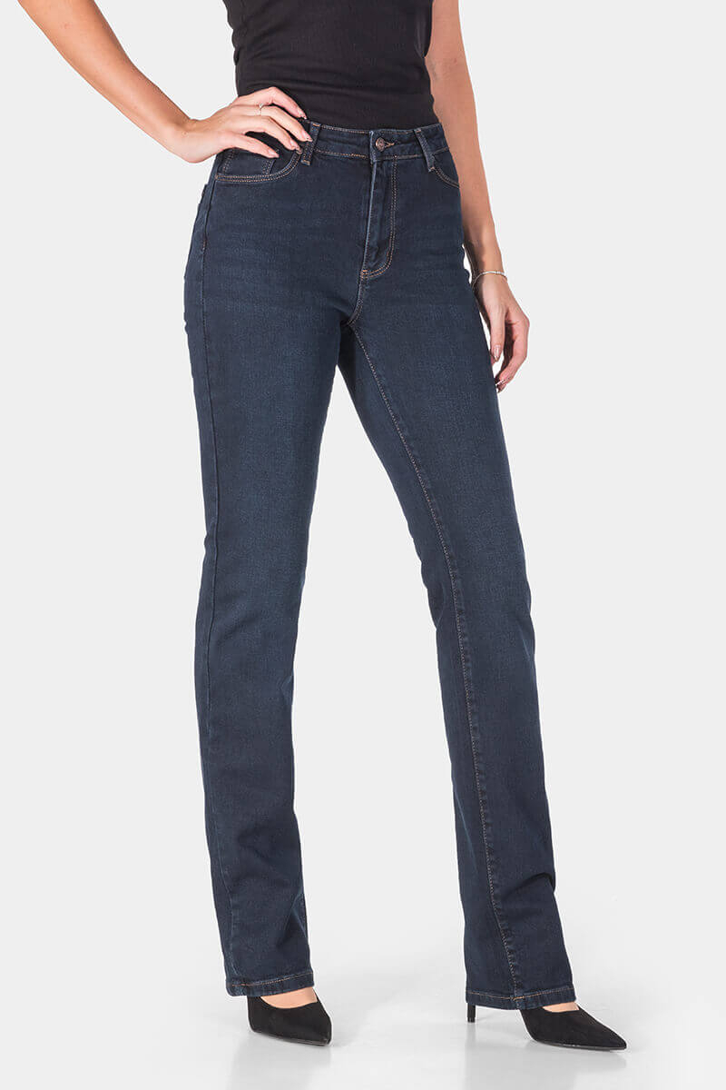 Прави дамски дънки 7232-79 Kelly