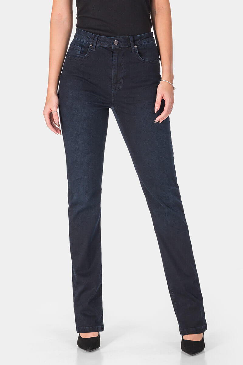 Прави дамски дънки 7817-79 Lady XL