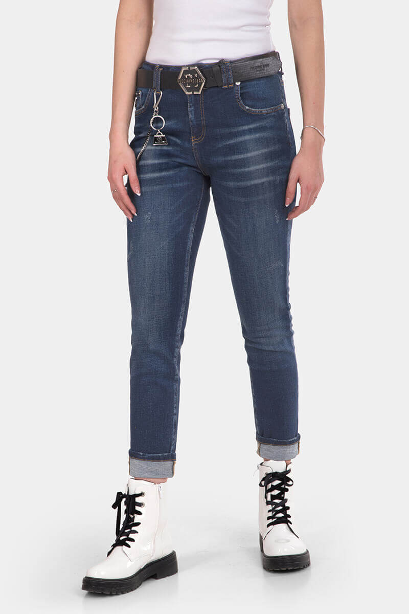 Бойфренд дамски дънки 50300-80 Puccihino