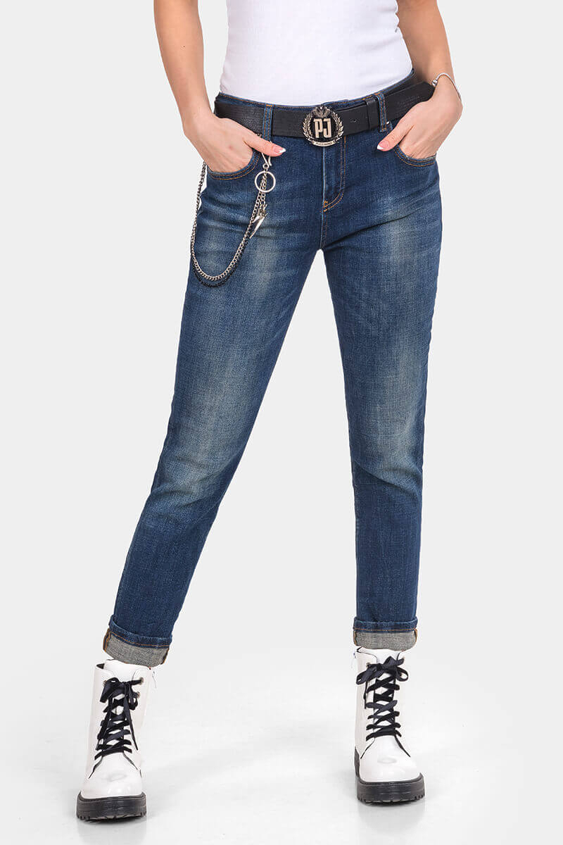 Бойфренд дамски дънки 50349-79 Puccihino