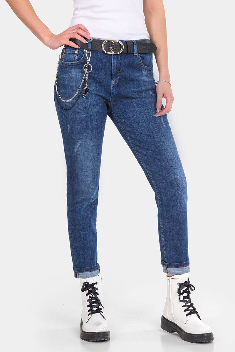 Бойфренд дамски дънки 50353-79 Puccihino