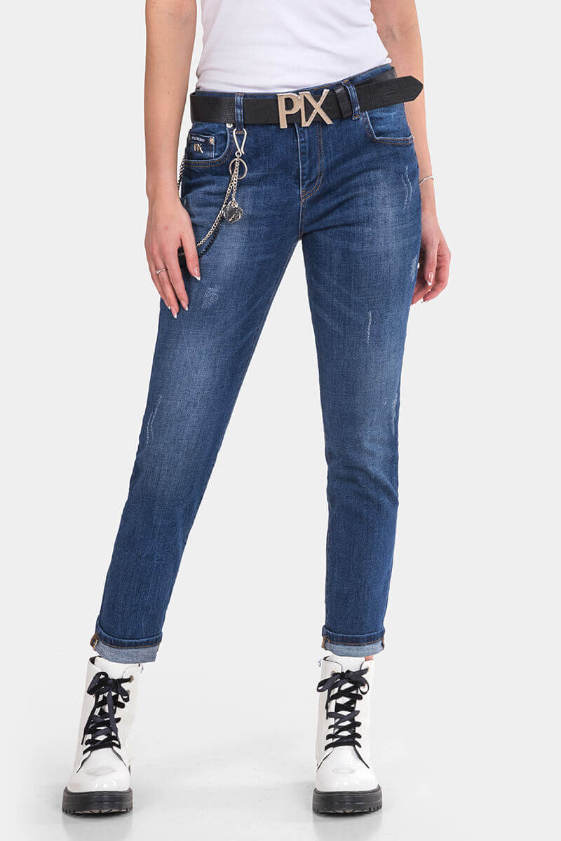 Бойфренд дамски дънки 50367-79 Puccihino