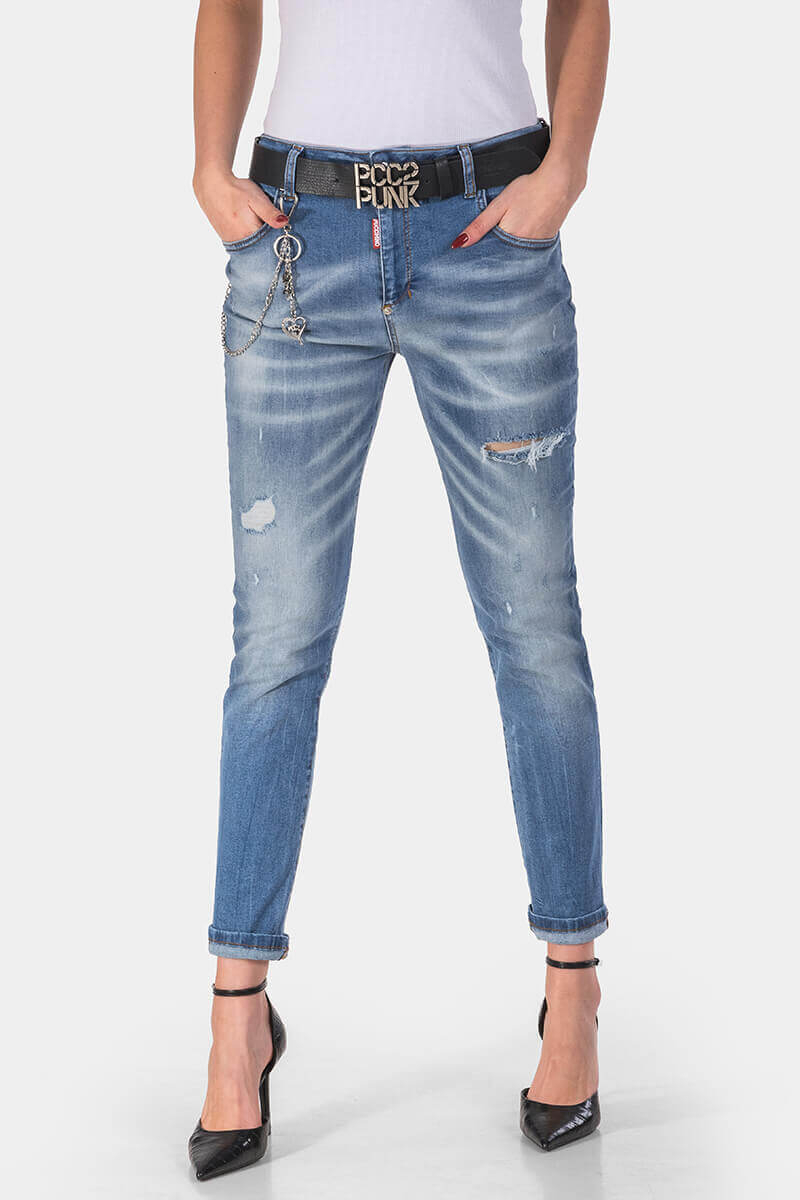 Бойфренд дамски дънки 50392-76 Puccihino