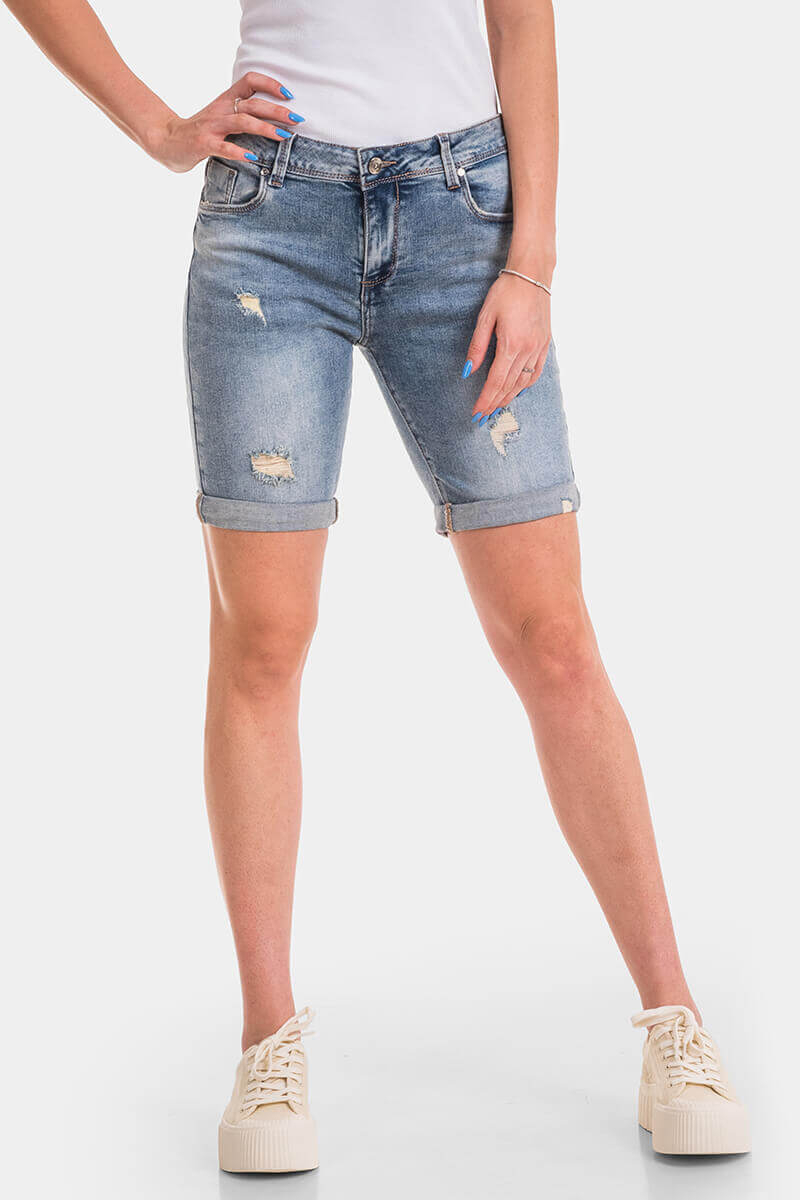 Бойфренд дамски бермуди 9102-75 Cons